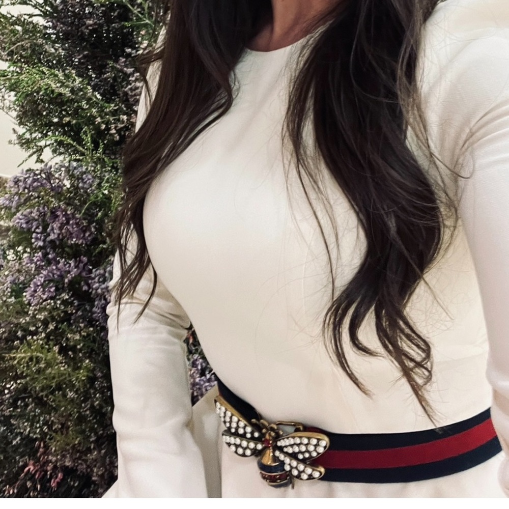 Gucci Queen Margaret Bee Belt